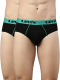 Levi’S Men’S Cotton Style #065 Ultra Regular Fit (Pack Of 2) (#065-Ultra Brief Blk,Jet Bk-P2 Black_L)