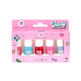 Myglamm Popxo Makeup – Mini Nail Kit – Vacay – 15Ml (Set Of 5) | Glossy Nail Polish Set | Long Lasting & High Gloss Effect | Chip Resistant Nail Paints | Cruelty-Free & Vegan