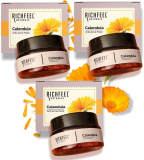 Richfeel Calendula Anti Acne Mud Pack |Fights Blackheads & Acne 50G (Pack Of 3)(150 G)