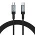 Powerup Stay Charged® Dual Usb Port Compatible For All Smartphones And Tablets 3.4Amp High Speed Car Charger – Black