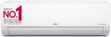 Lg Super Convertible 6-In-1 Cooling 1 Ton 5 Star Split Dual Inverter Ai, 4 Way Swing, Hd Filter With Anti-Virus Protection Ac  – White(Ps-Q13Enze, Copper Condenser)