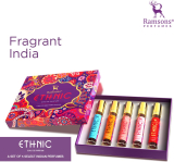 Ramsons Ethnic | Set Of 5 | 5X15Ml | Eau De Parfum  –  75 Ml(For Men & Women)