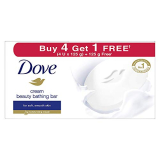 Dove Cream Beauty Bathing Bar 5X125G (Pack Of 5)