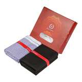 Regal Weaves By Arvind Fabric Gift Box (Unstitched, Multicolor, Free Size) – Pack Of 10(Fc-2) (Fabpackchar-2)