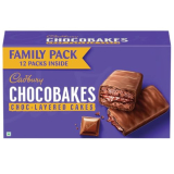 Cadbury Chocobakes Choclayered Cakes, 228 G