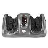 Lifelong Llm360 Corded Electric Foot Massager For Foot Pain, Perfect For Home Use & Pain Relief At Home With 4 Automatic Programs And 3 Custom Massage Modes (1 Year Warranty, Matte Grey)