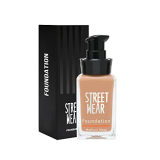 Street Wear Foundation -Medium Deep (Medium Deep) – 30 Ml -Weightless, Buildable Coverage, Breathable, Water-Based Formulation For Daily Use, Enriched With Vitamin E