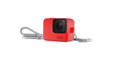 Gopro Sleeve + Lanyard Firecracker Red For Hero7