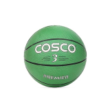 Cosco Premier Leather Basketball, Size 3 (Multicolour)