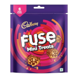 Cadbury Fuse Peanut & Caramel Filled Mini Treats Chocolate Bars,93 Gm