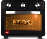 Pigeon 25-Litre Duo Airfryer Oven Toaster Grill (Otg) With Rotisserie(Black)