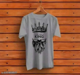 Vyom Enterprises Self Design Men Round Neck White T-Shirt