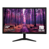 Zebster Gv222, 22 Inch (54.6Cm) Led Monitor, Dual Hdmi & Vga Input, Fhd 1920 X 1080, 250Nits Brightness, 300000:1 Dynamic Contrast Ratio, 16.7M Colors, 16:9 Aspect Ratio, Wall Mountable
