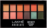 Lakmé Absolute Infinity Eye Shadow Palette 12 G(Coral Sunset)