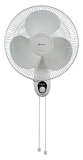 Bajaj Esteem 400 Mm Double String Wall Mount Fan | Adjustable Oscillating & Tiltable Wall Fan | 100% Copper Motor | 3-Speed Control | Voltage Protection | High Air Delivery | 2-Yrs Warranty 【White】