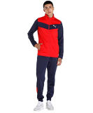 Puma Mens Cr Tracksuit Ii, Red-Peacoat, M (60600101)