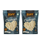 Zoff Premium Whole Cashews | Whole Crunchy Cashew | Pack Of 2-250Gm Each | Premium Kaju Nuts | Nutritious & Delicious | Gluten Free | Source Of Minerals & Vitamins | Net 500Gm