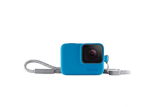 Gopro Silicone Sleeve + Lanyard Blue For Hero7 Cameras