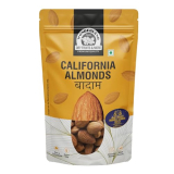 Wonderland Foods 500G Raw California Almonds Pouch Pack | Dry Fruits Badam Giri | Nutritious & Delicious High In Fiber & Boost Immunity | Real Nuts | Gluten Free