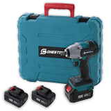 Cheston Ultra 18V Cordless Impact Wrench Driver Brushless Motor With 2 Pieces 88V Battery (4.0Ah) And 1 Charger Of Size 1/2-Inch 3000 Rpm & 320 Nm Torque