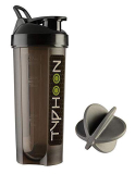 Haans Typhoon Protein Gym Shaker Bottle 700 Ml (Black, Plastic, Pack Of 1)