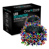 One94Store 36 Ft Multicolor LED Pixel String Light | 360° Decorative Copper Wire Fairy Lights for Diwali, Christmas, Wedding, Party & Home Decoration | Bright Serial LED | (Pack of 1)