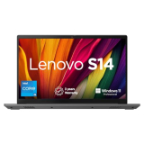 Lenovo S14 Intel Core I5 12Th Gen 14″ (35.56 Cm) Fhd Ips (1920X1080) Antiglare 300Nits Thin And Light Laptop (8Gb Ram/512Gb Ssd/Windows 11 Pro/Backlit/Cloud Grey/1.5 Kg/3Y Premium Care), 82Tw001Dih