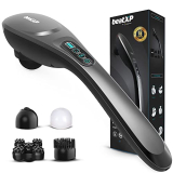 Beatxp Stream Pro Cordless Full Body Massager Machine For Pain Relief With 4 Attachments – Electric Back Massager For Pain Relief With 4000Mah Battery And Up To 18 Months Warranty (Grey & Black)