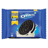 Cadbury Oreo Vanilla Flavour Cookie Sandwich Cream Biscuit Family Pack (288.75G, Pack Of 3 X 96.25G / 300G , Pack Of 3 X 100G Grammage May Vary)