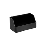 Amazonbasics Plastic Organizer – Name Card Holder, Black