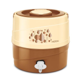 Milton Kool Rover 7 Water Jug Pu Insulated, 5.3 Litres, Bpa Free, Leak Proof & Portable Jug, Sturdy Handles, Ideal For Travel, Picnic, Offices, Shops, Brown