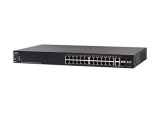 Cisco Sg550X-24 Stackable Managed Switch | 24 Gigabit Ethernet (Gbe) Ports | 2 X 10G Combo | 2 X Sfp+ | L3 Dynamic Routing | Limited Lifetime Protection (Sg550X-24-K9-In)