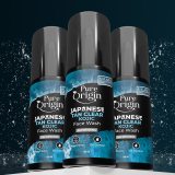 Pure Origin Men’s Japanese Tan Clear Kojic (Pack of 3) | Fights Oily Skin & Dullness | Brightening | All Skin Types Face Wash(300 ml)