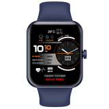 Maxima New Samurai Smartwatch 1.85″, 1St Time Call Accept Feature, Hindi Language Support, 600Nits Brightness, Longer Battery, In-App Gps,100+ Watch Faces, Multisport Modes,Hr/Spo2 (Blue)