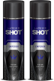 Layer’R Shot Emperor Deodorant Spray  –  For Men(240 Ml, Pack Of 2)