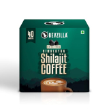 Bevzilla Himalayan Shilajit Coffee 100% Himalayan Shilajit & Arabica Beans|Increases Strength & Stamina|Boost Muscle Recovery|40 Cups|For Men & Women
