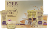 LOTUS HERBALS RADIANT GOLD Cellular Glow Salon Grade FACIAL KIT(170 g)
