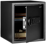 Amazon Basics Digital Safe With Electonic Keypad Locker For Home , 33 L (Black)