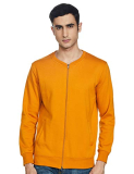 Diverse Men’S Cotton Round Neck Sweatshirt (Dcmssf05Rc17L35-4275H_Mustard_L)