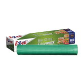 Ezee 100 Meters 12 Inches Cling Film Wrap Biodegradable Bpa Free | Multipurpose Food Wrapping Paper | Non-Stick Microwave Safe