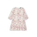 Allen Solly Girl’S Cotton Blend Modern Knee-Length Dress (Agdrergfn41732_Cream_14)