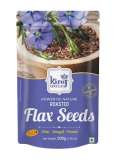 King Uncle Raw Unroasted Flax Seeds For Eating Rich With Fiber For Weight Management, 200 Grams