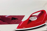 Havells Glace 750 Watt Dry Iron (Ruby & White), 750 Watts, Abs