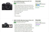 DSLR & Mirrorless Starts Up to 25%