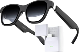 Nreal Air Ar Glasses With Nreal Adapter, Compatible With Iphone And Nintendo Switch, Connect To Iphone Via Lightning To Hdmi Adapter, Stream And Game, Ar Glasses