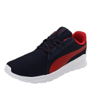 Puma Unisex-Adult Hampton Peacoat-High Risk Red Walking Shoe – 8 Uk (38678703)