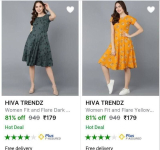 Women’s Dresses From ₹179