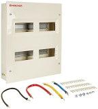 Anchor By Panasonic 53222 Single Door Tpn 6 Way Distribution Board, (Pack Of 2)