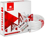 Havells Lifeline Cable Whffdnwa11X0 1 Sq Mm Wire (White)