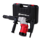 Cheston Ultra 5 Kg Demolition Hammer | 1000W Copper Armature Impact Frequency 3800/Min Max Chuck Capacity 20Mm | Accessories Included 2 Chisels & Spanner Tool With Carrying Case Box